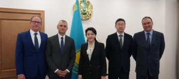 Министр здравоохранения РК Ажар Гиният провела встречу с региональным директором Pfizer